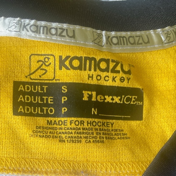 STEELERS #77 Kamazu Retro Hockey Jersey Men’s Small - Picture 2 of 3